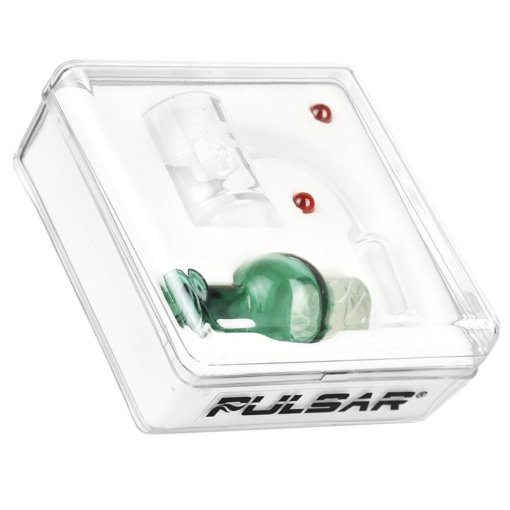 Pulsar Quartz Banger w/ Helix Carb Cap - Discreet Smoker