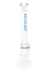 ROOR Tech 18" Stemless Beaker Bong with Showerhead Perc – Clear Glass GOG - Discreet Smoker