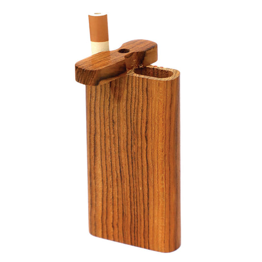 Solid Light Wood Dugout - Discreet Smoker