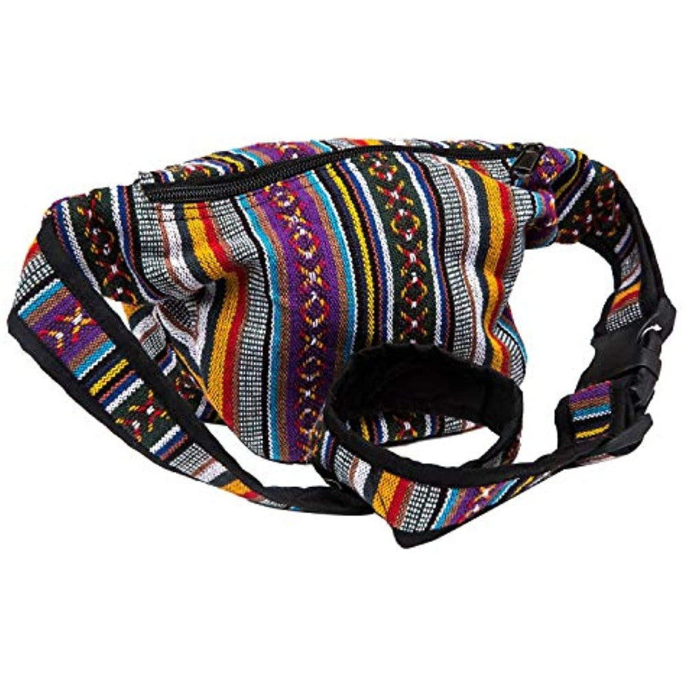 Core Hemp Boho Fanny Pack - Back View