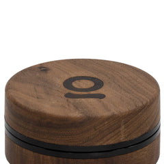 ONGROK 3 Inch, 2-Piece Walnut Grinder - Discreet Smoker