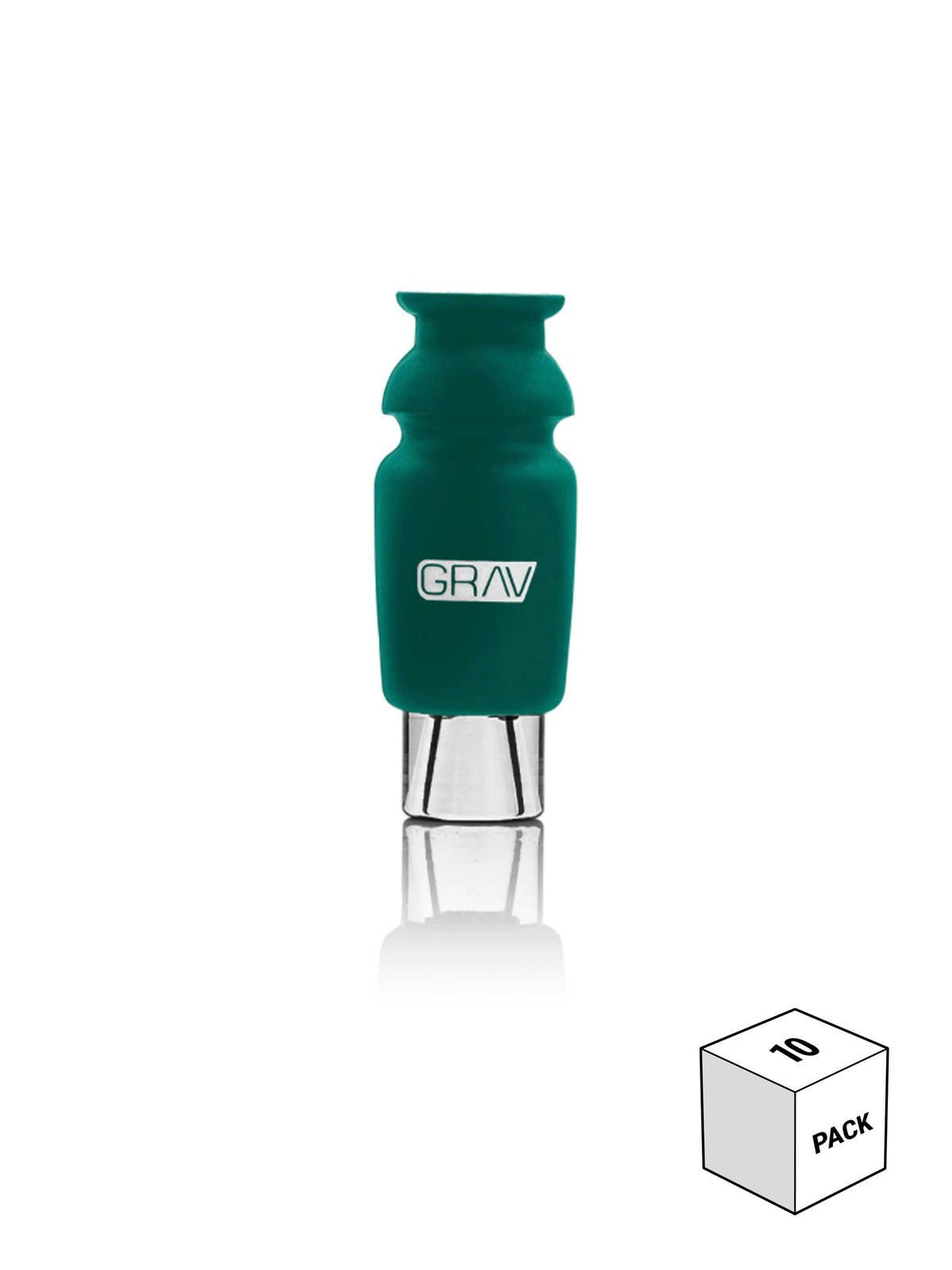GRAV® Silicone-Capped Glass Crutch 10packs - Discreet Smoker