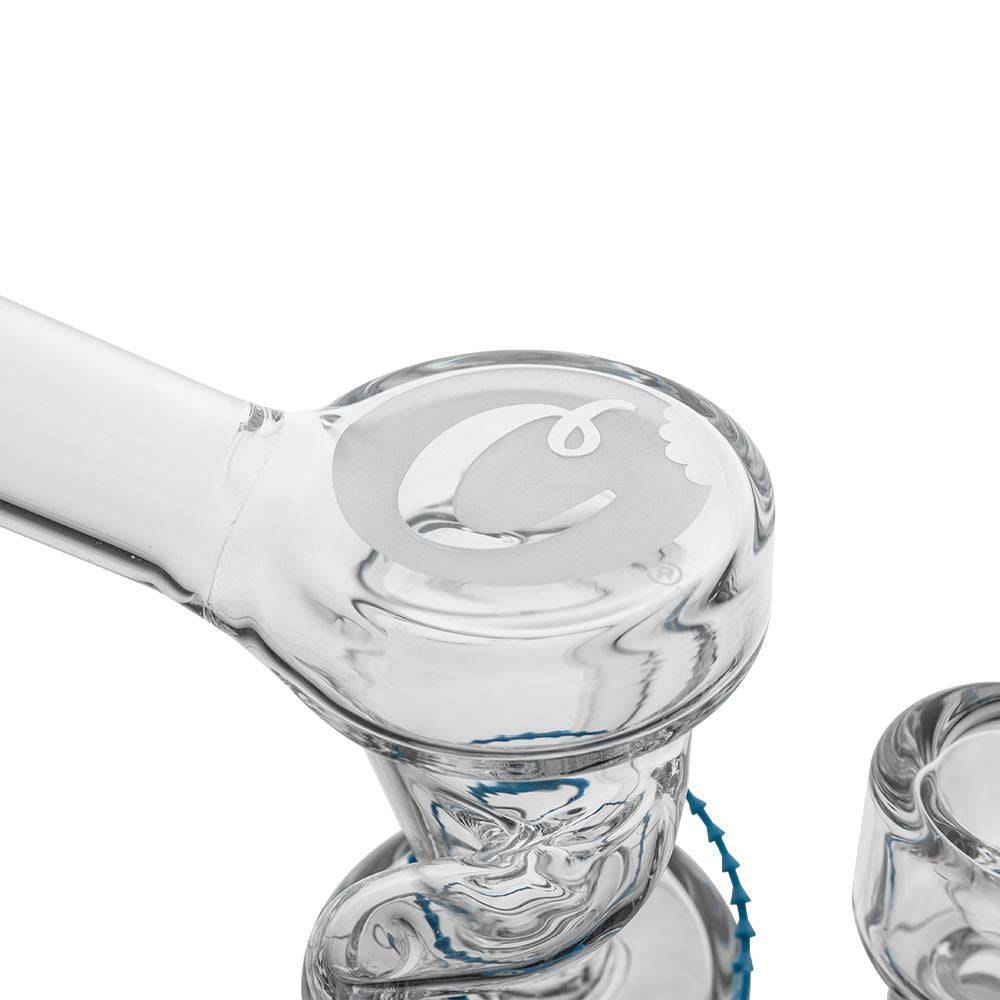 Cookies Double Cycler Glass Water Pipe - 9" / 14mm F - Discreet Smoker