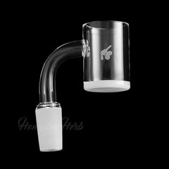 Honey & Milk Quartz Banger - 90° Degree | YL - Discreet Smoker
