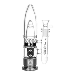US Caliber Designs .50 Water Pipe | 9.25" | 19mm F - Discreet Smoker