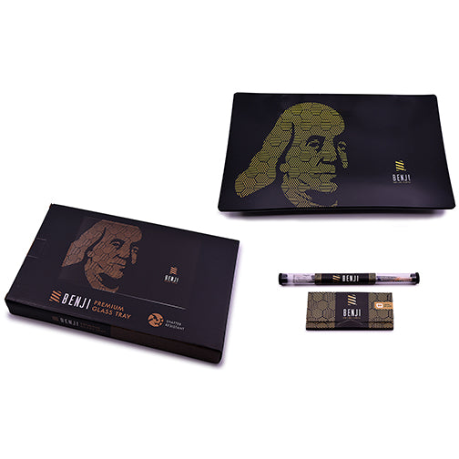 Benji - Shatter-Resistant Glass Tray Kit - Art Franklin - Discreet Smoker