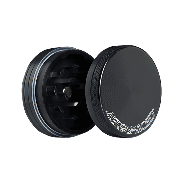 Vibes x Aerospaced Aluminum 2-Piece Grinder - Discreet Smoker