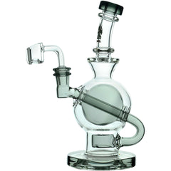 CaliBear Colored Ball Seed Of Life Recycler Rig - Discreet Smoker