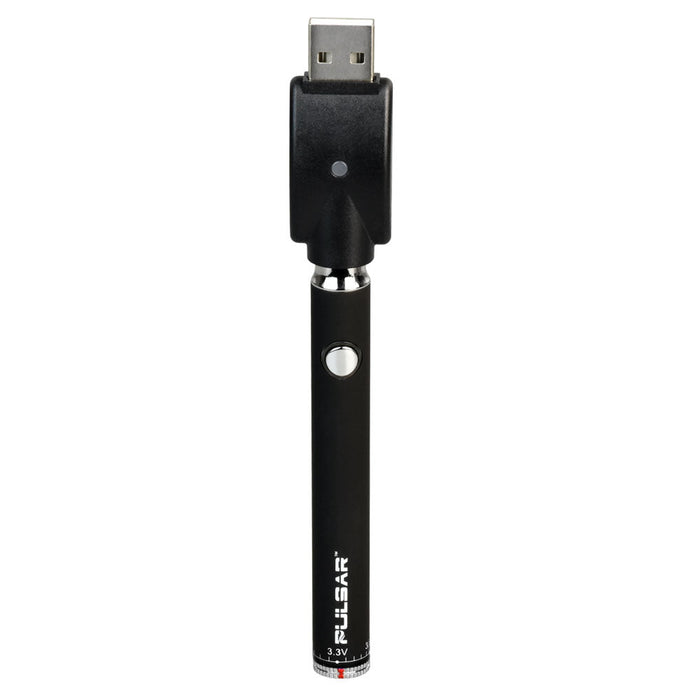 Pulsar Slim Spinner VV Twist Style Battery | 400mAh, Pulsar Battery Black