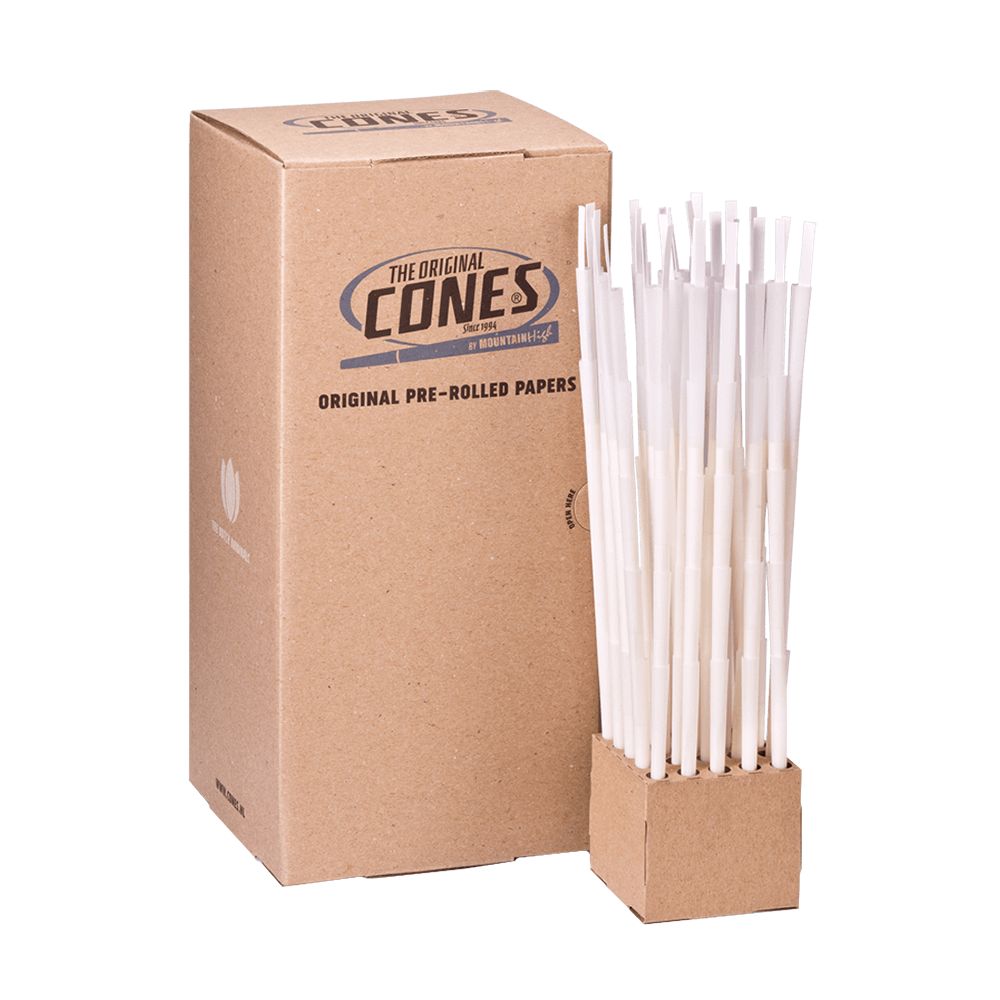 CONES by MountainHigh Cones | Reefer Size | 500pc Bulk Box - Discreet Smoker