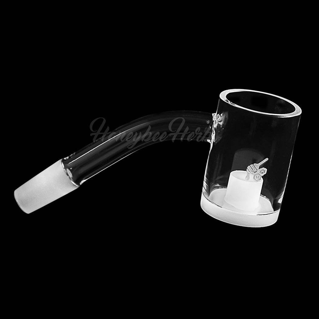 HONEY & MILK CORE REACTOR QUARTZ BANGER - 45° DEGREE | YL - Discreet Smoker