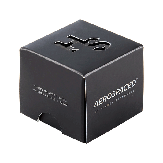 Vibes x Aerospaced Aluminum 2-Piece Grinder - Discreet Smoker