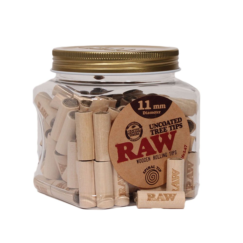 RAW Uncoated Tree Tips - Discreet Smoker