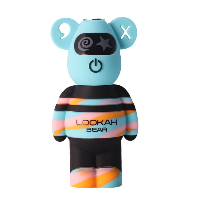 Lookah Bear 510 Battery, Blue Tie-Dye