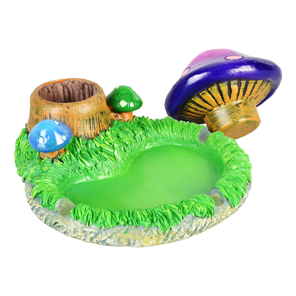 Mushroom Polyresin Stashtray - 4" - Discreet Smoker