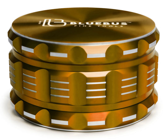 GA Aluminum Grinder Black - Discreet Smoker
