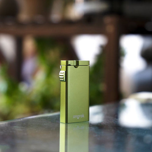 ONGROK Twist Top Aluminum Dugout & One-Hitter | 3.25" - Discreet Smoker