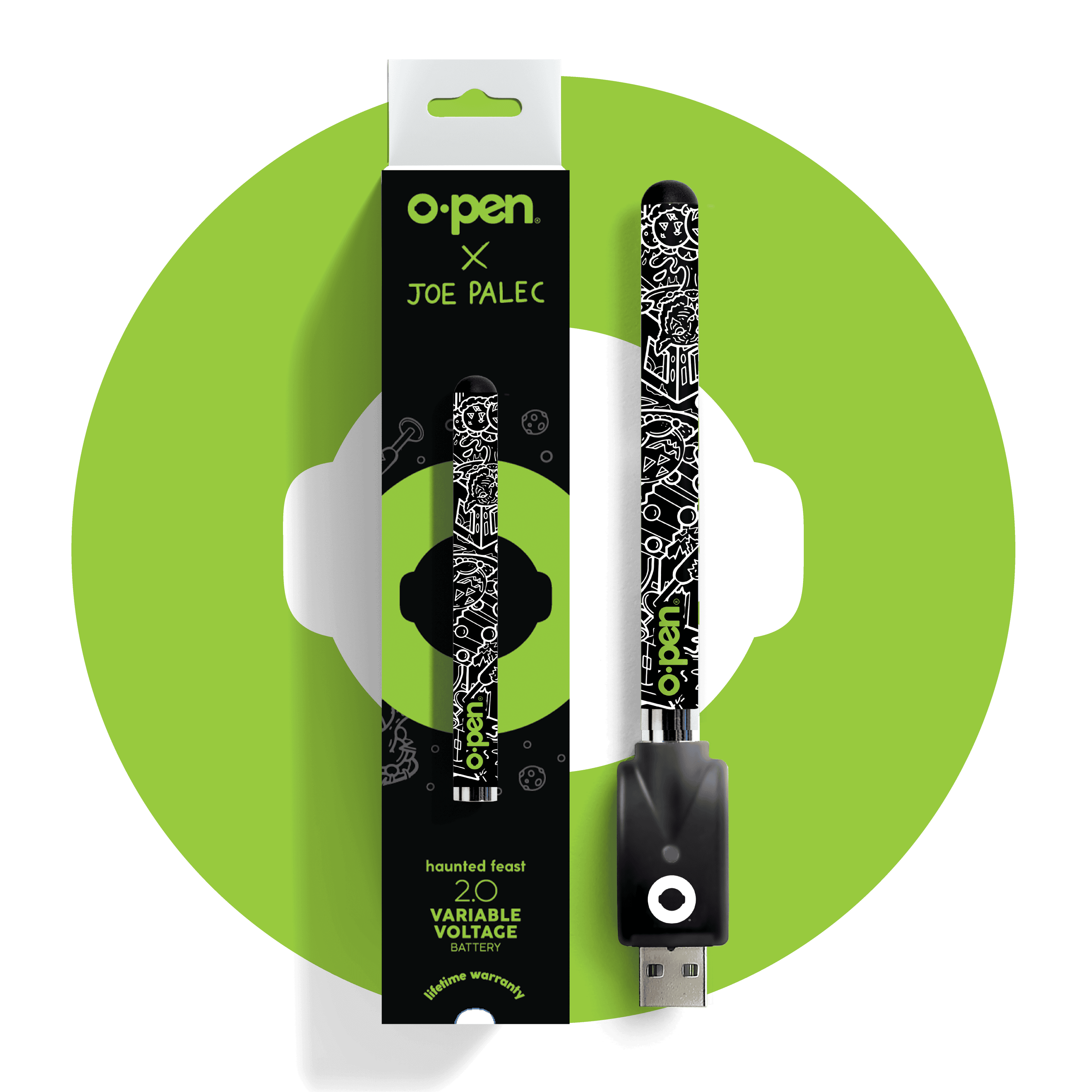 O.pen 2.0 Variable Voltage Vape510-Battery