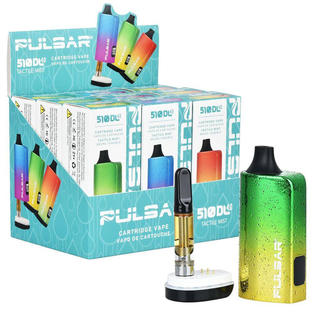 Pulsar 510 DL 4.0 Auto-Draw Variable Voltage Vape Bar | Mist Series | 1000mAh - Discreet Smoker