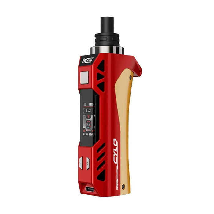 Yocan Cylo Concentrate + 510 Vaporizer, Red Gold