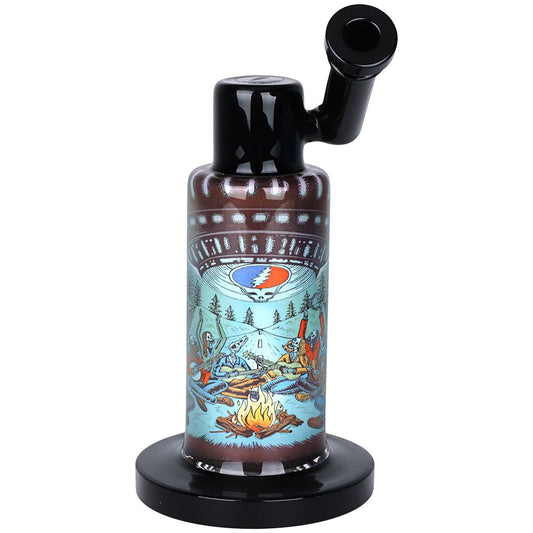 Grateful Dead x Pulsar Inside Print Water Pipe - 8.5" / 14mm F / UFO Jam - Discreet Smoker