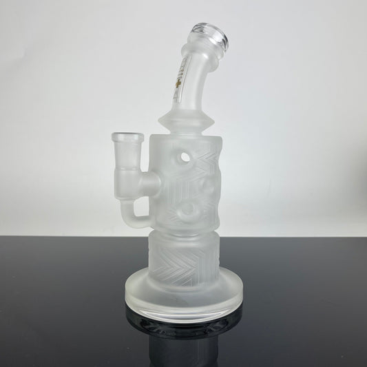 Beta Glass Labs Petra Custom Sandblasted #1 14mm Custom 1 of 1 - Discreet Smoker