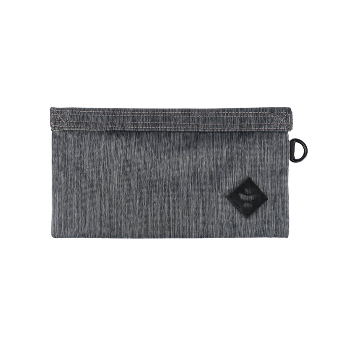 Revelry Confidant - Smell Proof Stash Bag, Striped Dark Grey