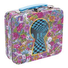 Fujima Handled Tin Stash Box | 6.5" - Discreet Smoker