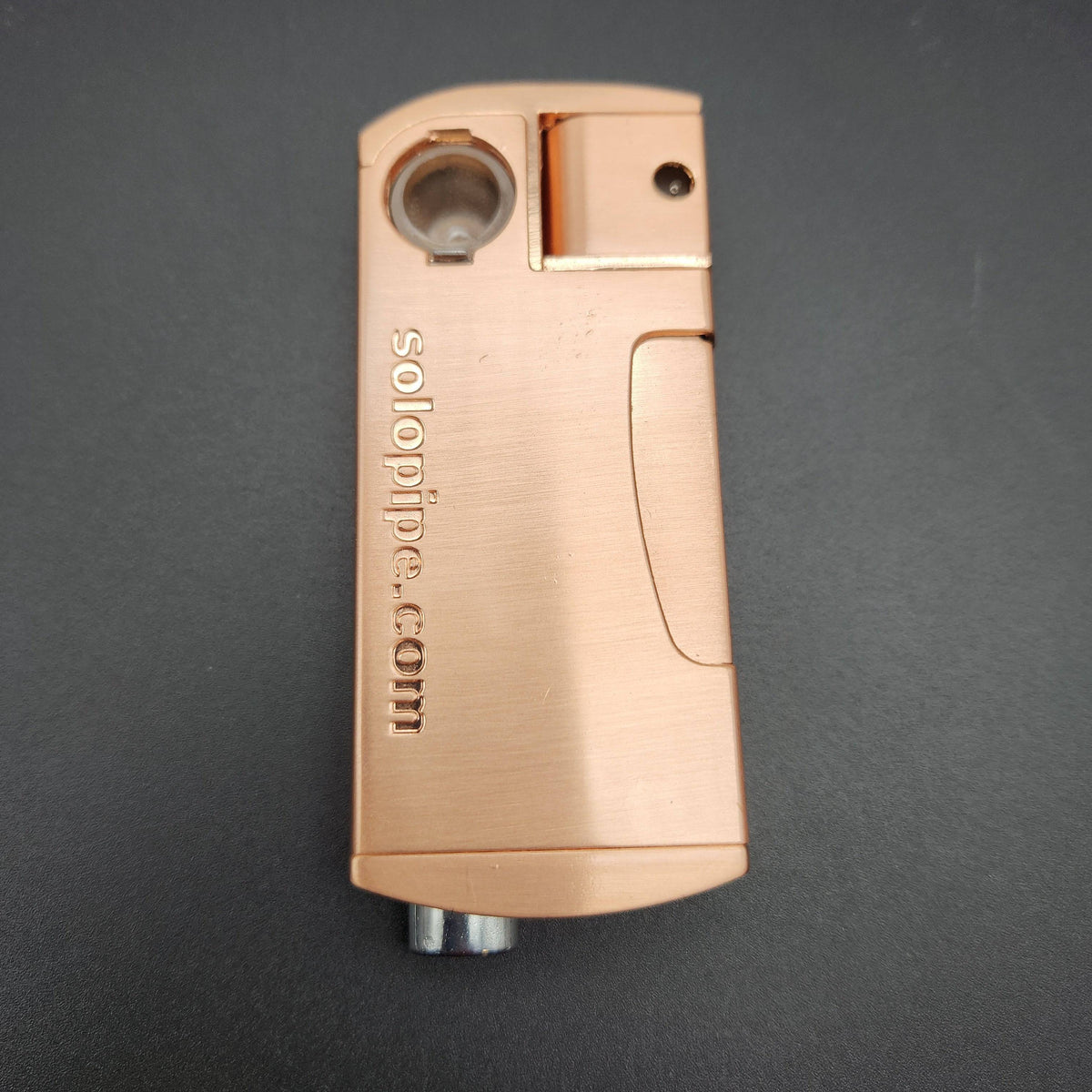 Solo Pipe - Self Lighting Metal Hand Pipe - Discreet Smoker