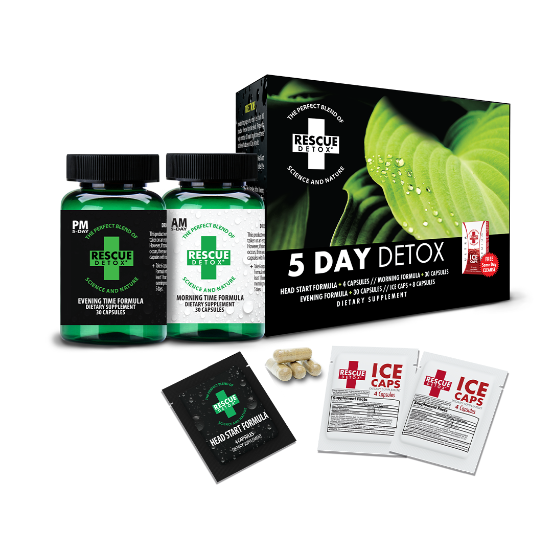 Rescue Detox Permanent Detox Kits - Discreet Smoker