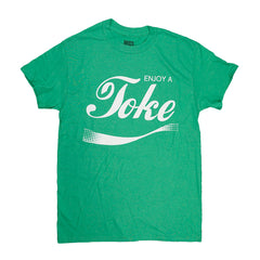 Brisco Brands Enjoy A Toke T-Shirt - Discreet Smoker
