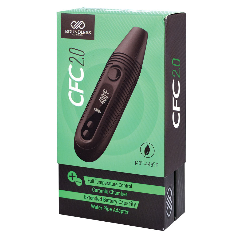 Boundless CFC 2.0 Dry Herb Vaporizer - 2800mAh - Discreet Smoker