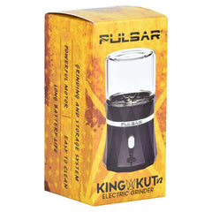 Pulsar King Kut V2 Electric Grinder - Black - Discreet Smoker