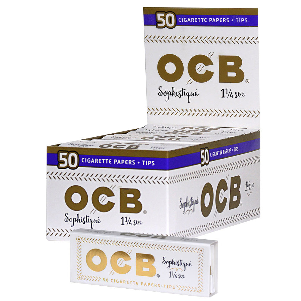 OCB Sophistique Rolling Papers & Tips - Discreet Smoker