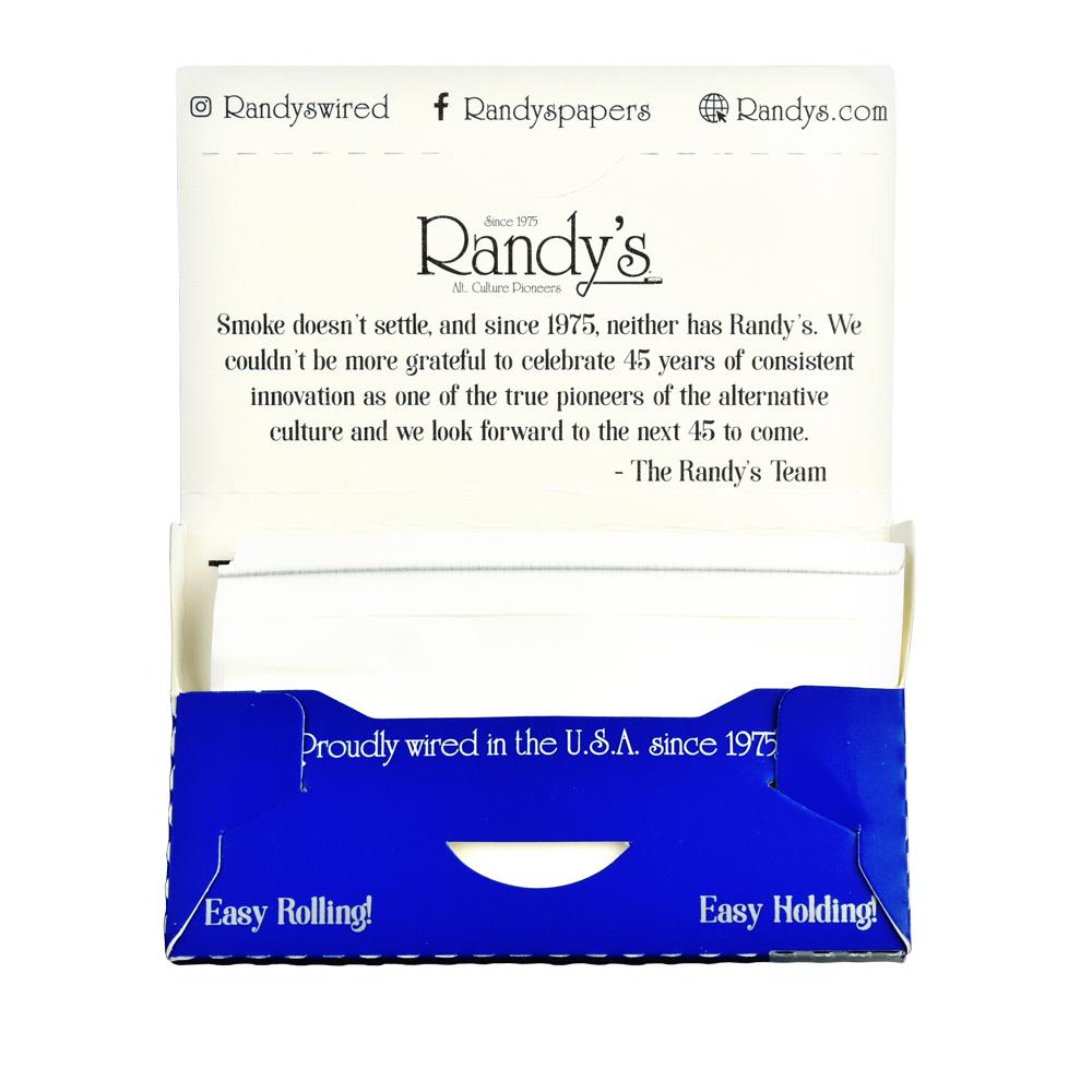 Randy's Wired Rolling Papers - Discreet Smoker