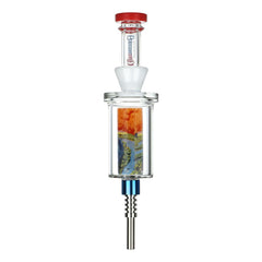 Grateful Dead x Pulsar Inside Print Vapor Vessel & SYF Dab Dish - 9.25" / Boxer - Discreet Smoker