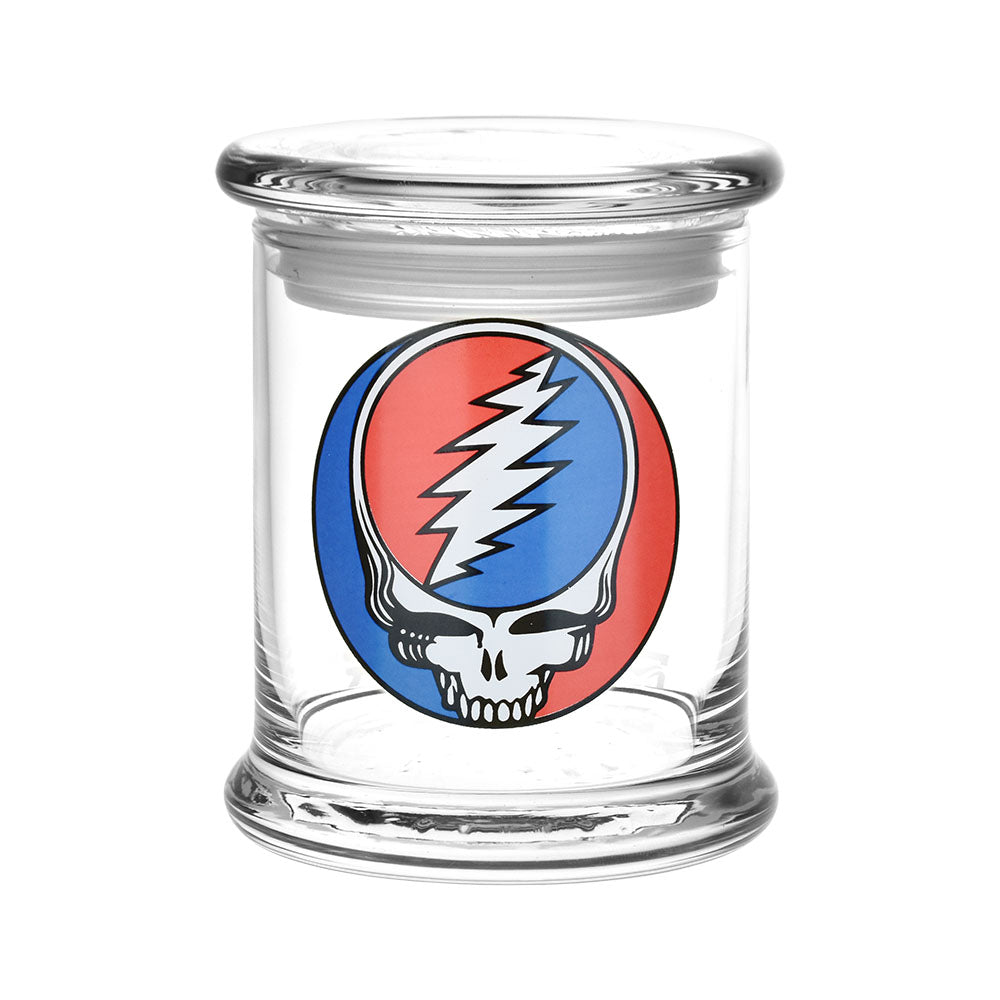 Grateful Dead x Pulsar Pop Top Jar - Steal Your Face / 1/2oz - Discreet Smoker