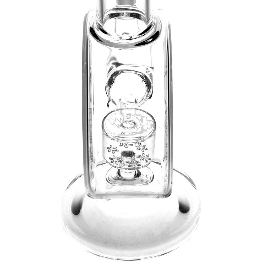 Grateful Dead x Pulsar Round Steal Your Face Water Pipe - 14.5" / 19mm F - Discreet Smoker