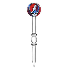 Grateful Dead x Pulsar Lightning Bell Dab Rig Set - 7.5" / 14mm F - Discreet Smoker
