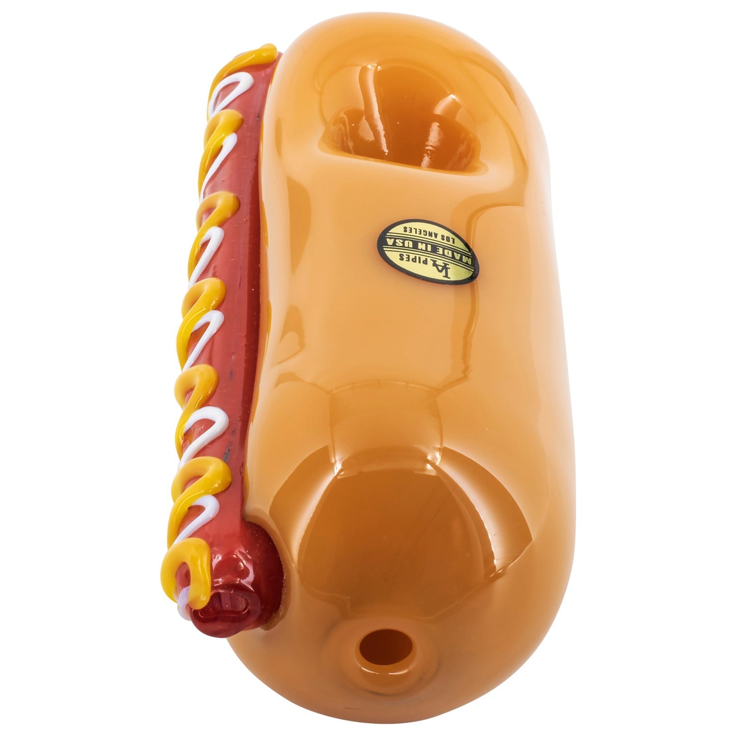 LA Pipes "LA Streed Dog" Hand Pipe - Discreet Smoker