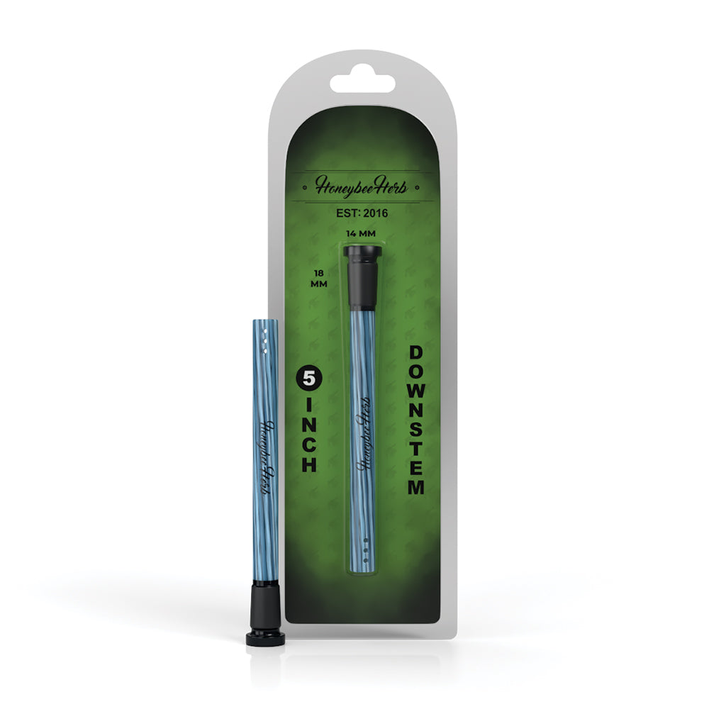 CANDY STRIPPED DOWNSTEM - Discreet Smoker