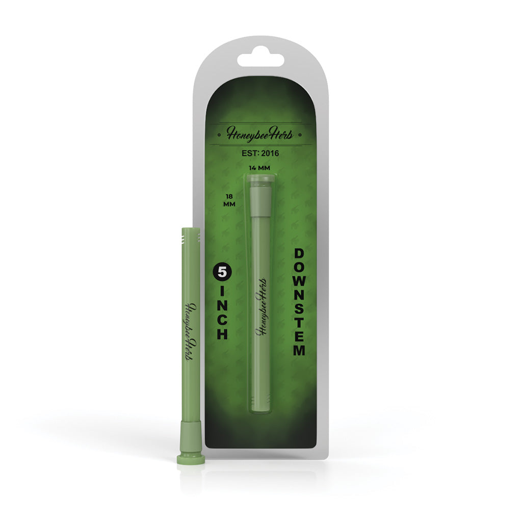 MILK GLASS DOWNSTEM - Discreet Smoker