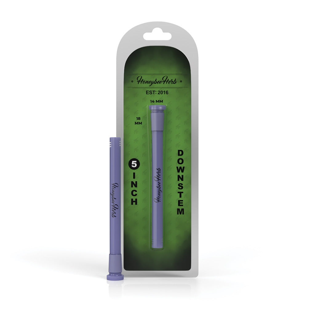 MILK GLASS DOWNSTEM - Discreet Smoker
