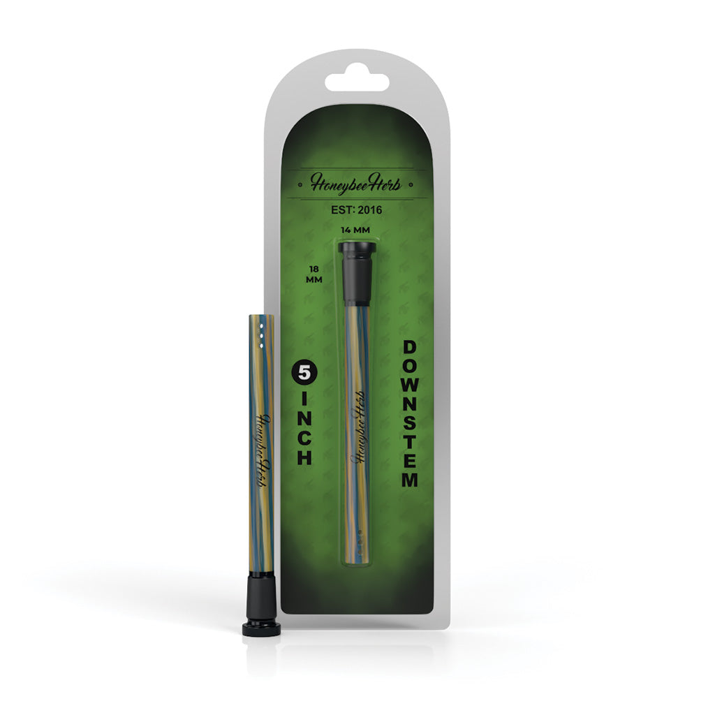 CANDY STRIPPED DOWNSTEM - Discreet Smoker