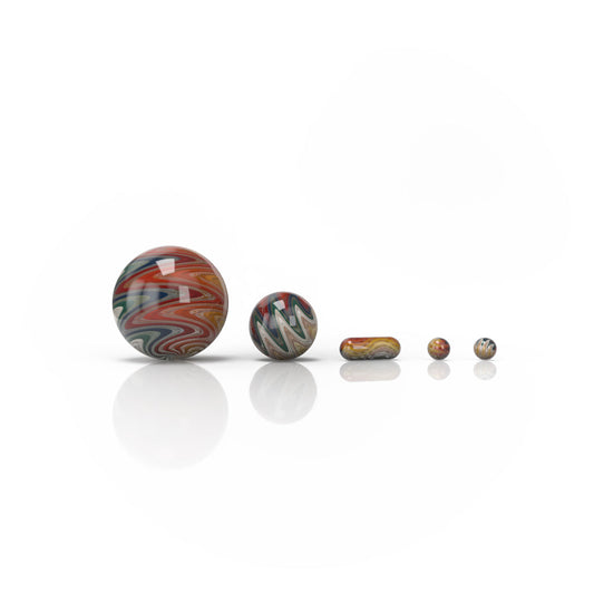 WIG WAG DAB MARBLE SETS - 5 PIECE - Discreet Smoker