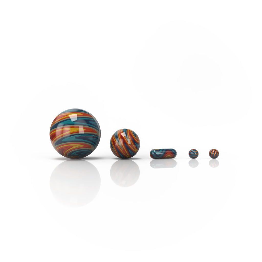 WIG WAG DAB MARBLE SETS - 5 PIECE - Discreet Smoker