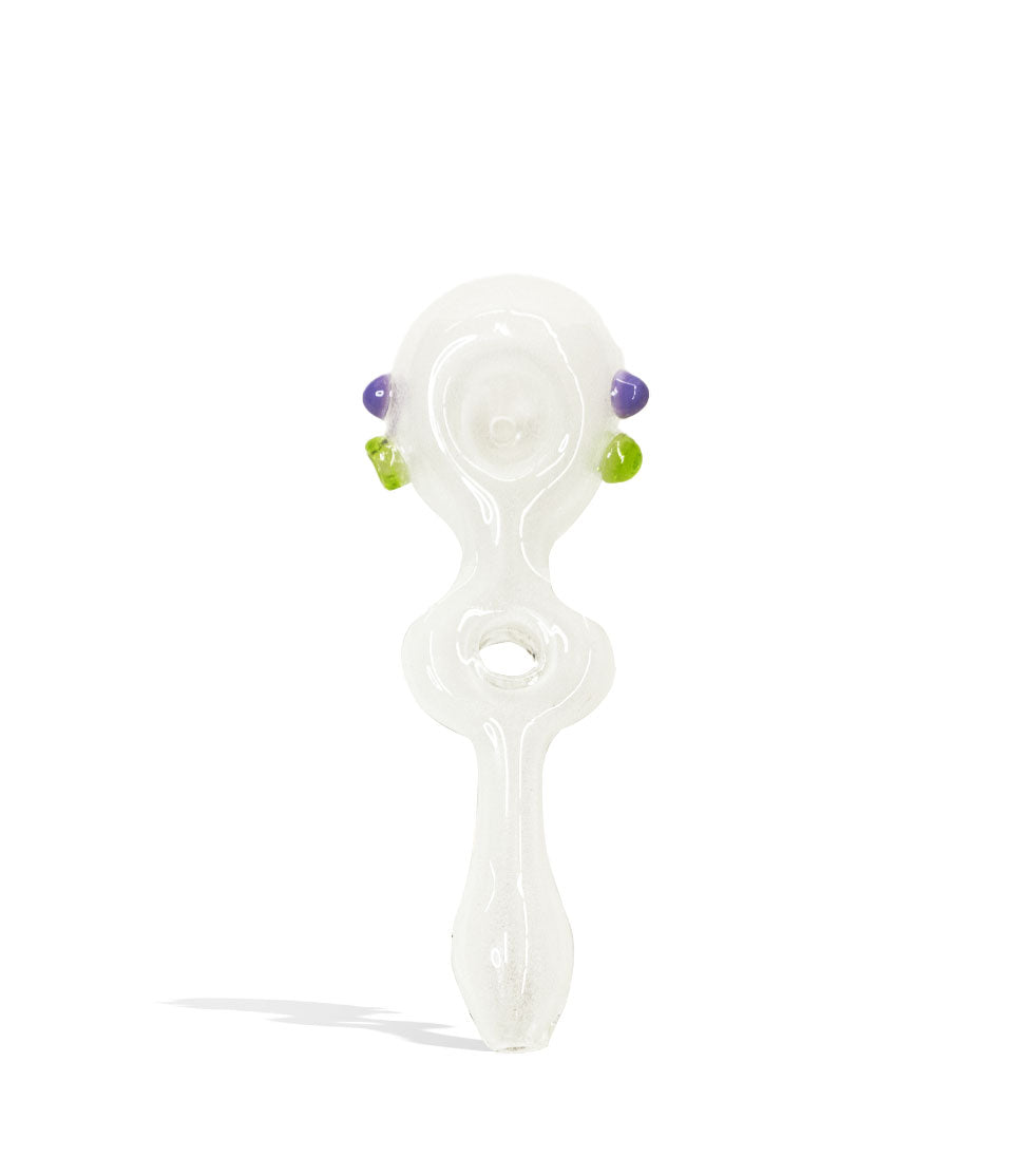 6 inch Glow in the Dark Hand Pipe with Donut Body - Discreet Smoker