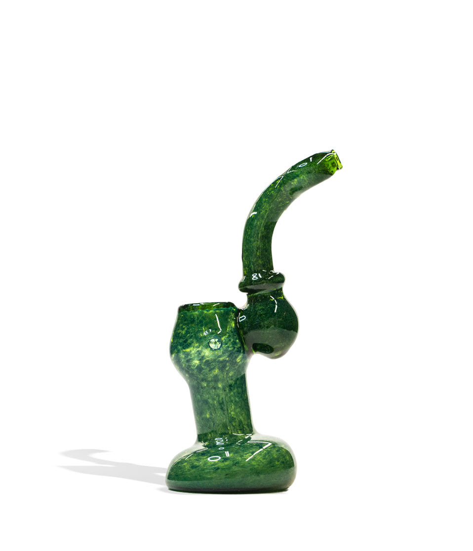 6 inch Premium Green Bubbler - Discreet Smoker