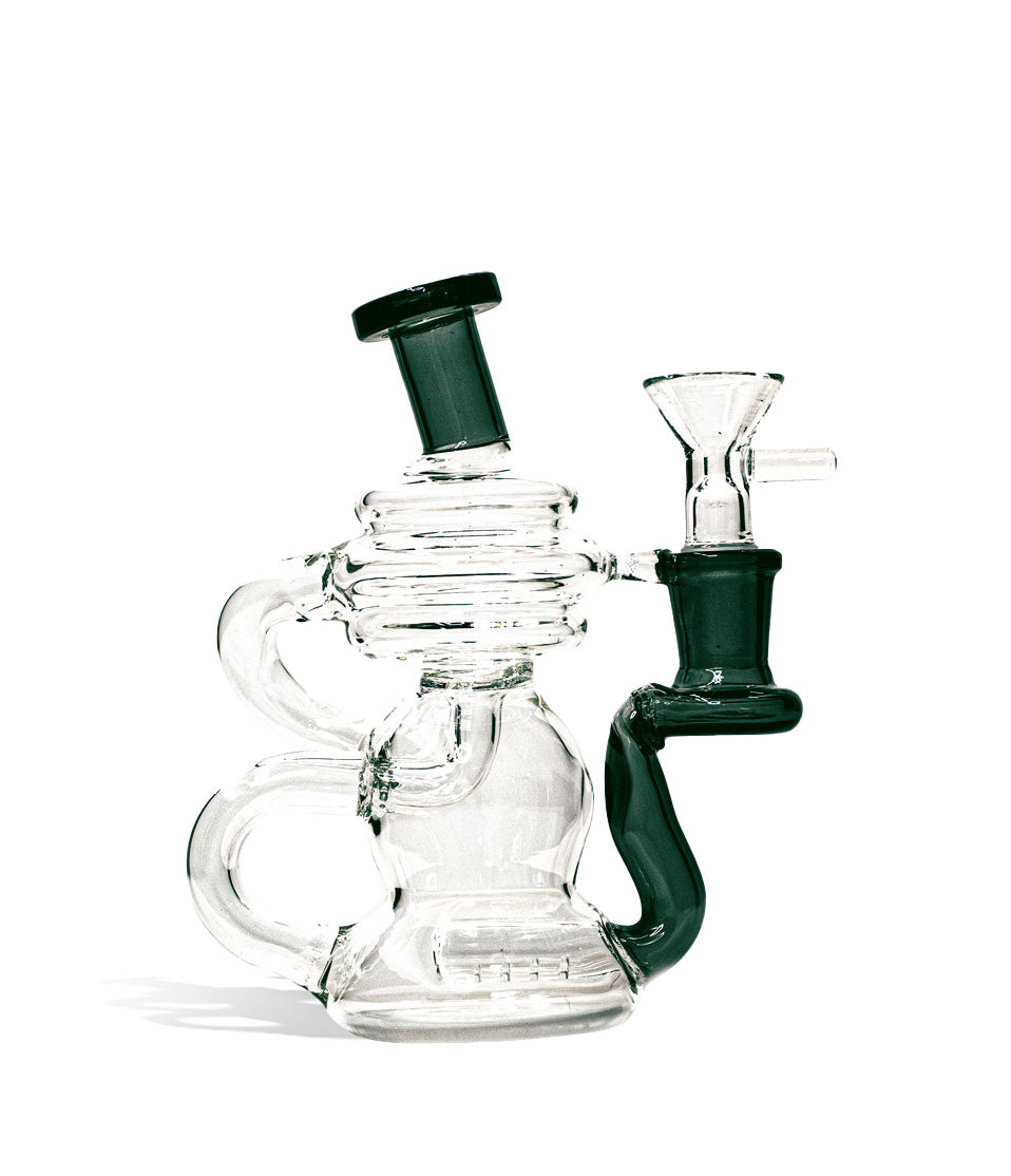 6 Inch Recycler Water pipe with Colored Mouthpiece - Discreet Smoker