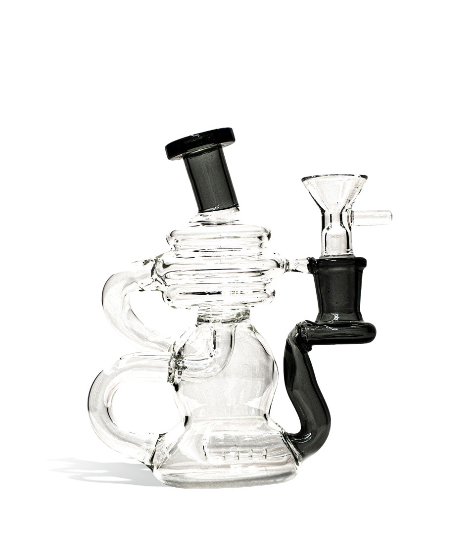 6 Inch Recycler Water pipe with Colored Mouthpiece - Discreet Smoker
